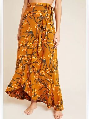 NWT L Space Desiree Wrap Maxi
Skirt | Anthropologie